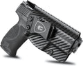 M&P 9mm/.40 Holster, IWB Kydex Holster Fit: S&W M&P 9/.40 Compact/Full Size, M&P 9/.40 M2.0 Full Size Pistol, Not Fit Shield, Inside Waistband Concealed Carry Holster, Adj. Cant & Posi-Click Retention - WARRIORLAND