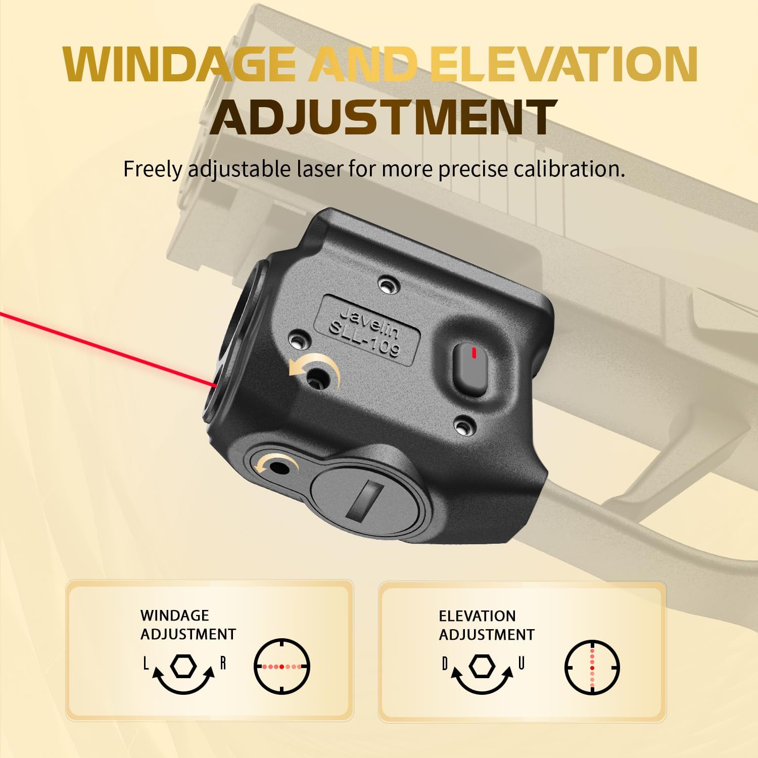 WARRIORLAND Pistol Light Laser & Holster Fit for Sig P365-XMACRO, Compact 150-Lumen Trigger Mounted Tactical Weapon Light with Red Laser White LED Flashlight & IWB Holster, Power Indicator - WARRIORLAND