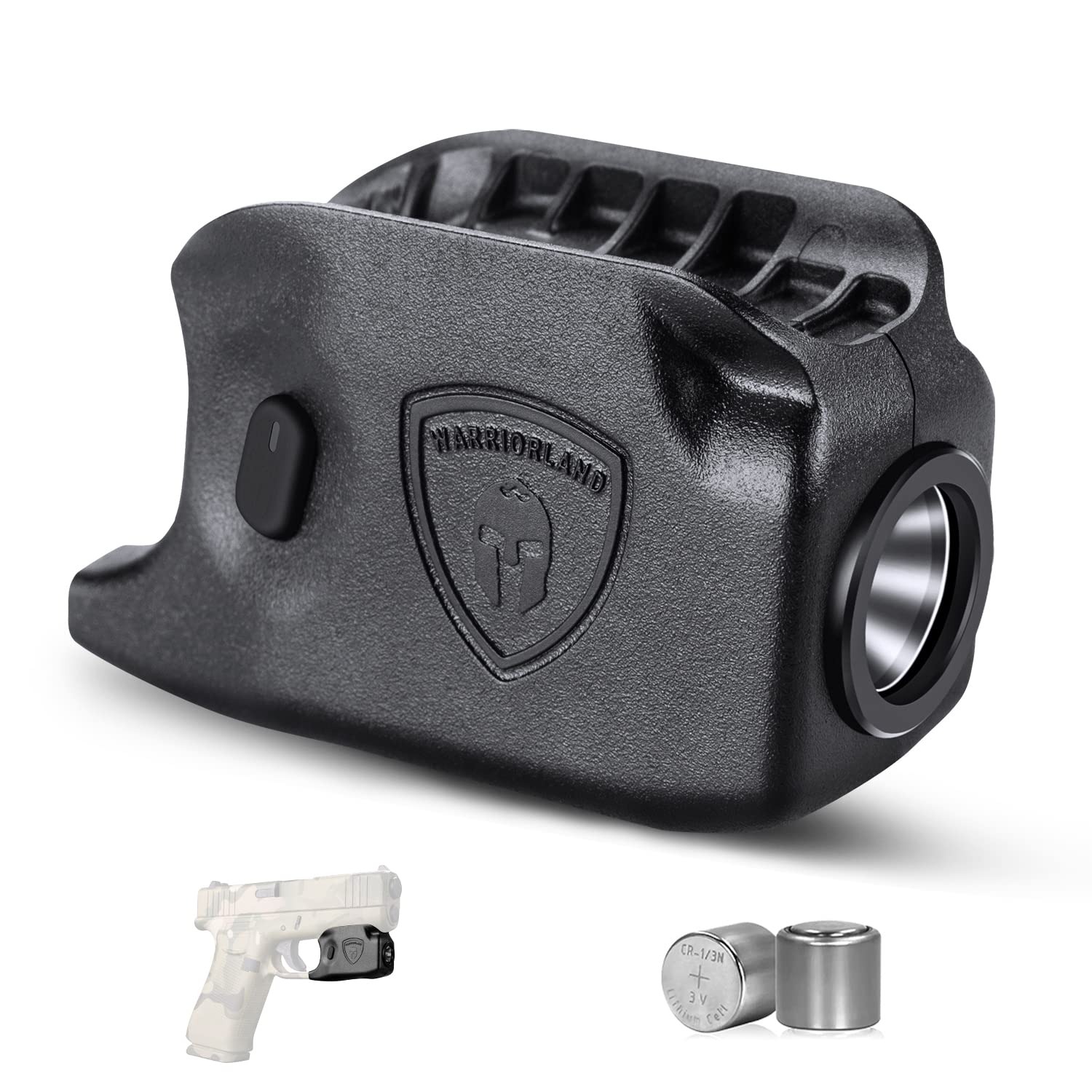 WARRIORLAND Mini Gun Light Compatible with Glock 42 / G43 / G43X (Not Fit G43X MOS) / G48(Not Fit G48 MOS), 150 Lumens G42/43/43X/48 Handgun Light, LED Tactical Light G42/43/48 SL-1 - WARRIORLAND