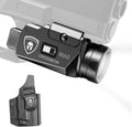 WARRIORLAND MA2 Pistol Light with Holster Fit for Sprindfield Hellcat Pro, 800-lumen LED Weapon Pistol Flashlight & Right-Hand IWB Holster, Rechargeable | Screen Power Indicator - WARRIORLAND