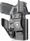 WARRIORLAND Hellcat Pro Kydex Holster with 1.75" Metal Clip for IWB Concealed Carry, Optics Cut, Adjustable Retention - WARRIORLAND