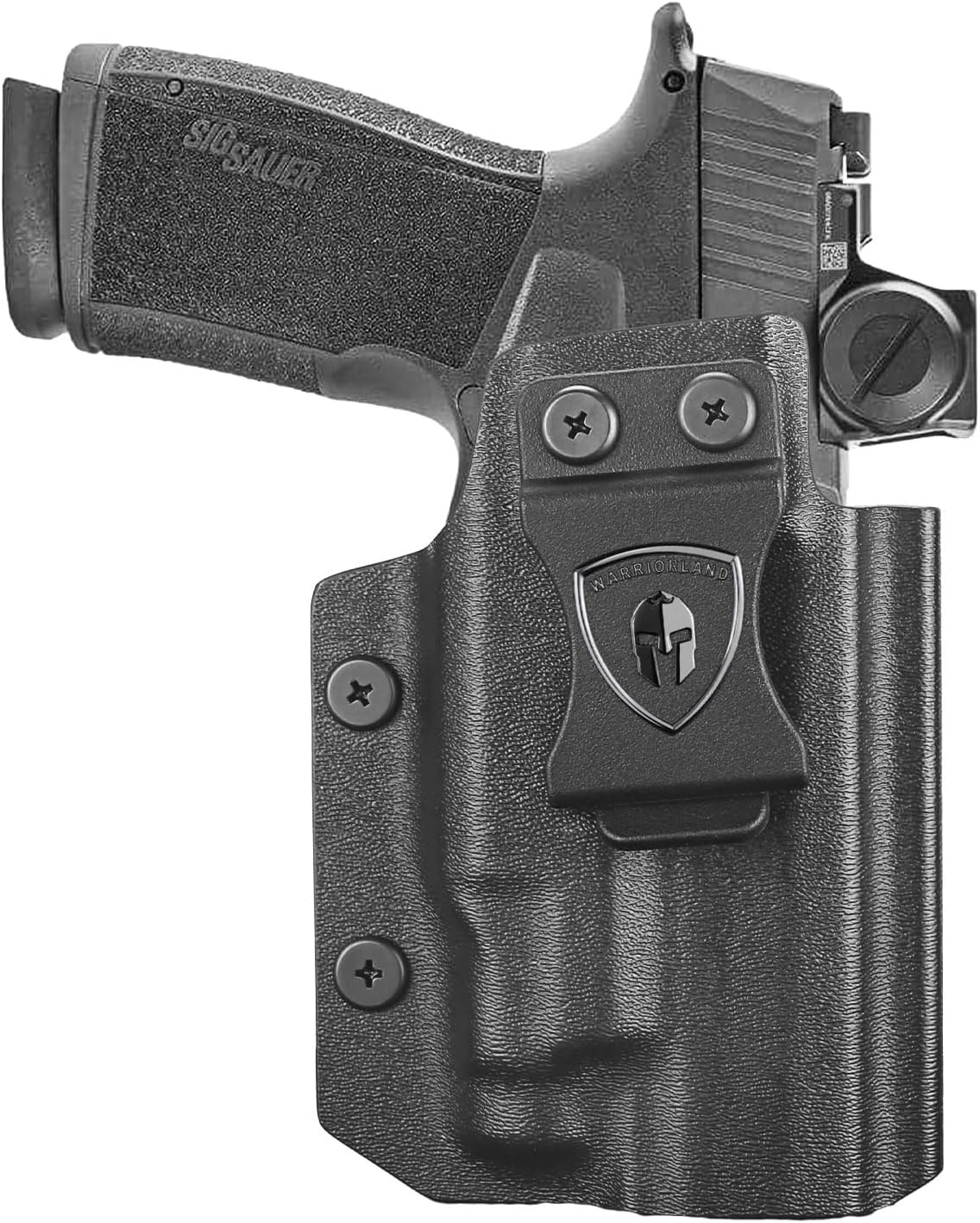 WARRIORLAND IWB Kydex Holster for Sig P365-XMACRO with TLR-7 X Sub or TLR-7 HL-X Sub, Light-Bearing Design, Optics Cut, Adjustable Cant & Posi-Click Retention, Right Hand Draw - WARRIORLAND