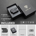 WARRIORLAND Mini Gun Light Compatible with Sig Sauer P365 / P365X / P365 XL Pistol, 150 Lumens Sig P365 Handgun Light, Rail Mount LED Tactical Flashlight P365 SL-1 - WARRIORLAND