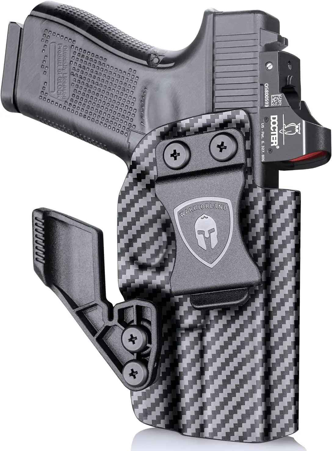 GLOCK Holster for Fat Guys with Claw and Red Dot Optics Cut for Gen3-5 Models | WARRIORLAND
