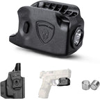 WARRIORLAND Mini Gun Light Compatible with Glock 42 / G43 / G43X (Not Fit G43X MOS) / G48(Not Fit G48 MOS), 150 Lumens G42/43/43X/48 Handgun Light, LED Tactical Light G42/43/48 SL-1 - WARRIORLAND