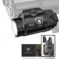 WARRIORLAND 500 Lumen White LED Tactical Light with Sig Sauer P320-M17 & P320 Full Size IWB Kydex Holster Combo-Compact Rail Mounted Weapon Light,with Battery Included (MB2/P320 M17) - WARRIORLAND