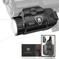 WARRIORLAND 500 Lumen White LED Tactical Light with M&P 9mm Shield EZ IWB Kydex Holster Combo-Compact Rail Mounted Weapon Light,with Battery Included (MB2/MPS9EZ) - WARRIORLAND