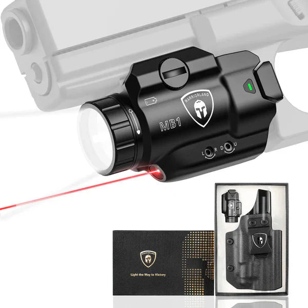 WARRIORLAND Kydex Holster（Only） Fit for S&W M&P 9 M2.0 Compact 4.0'' Barrel & MB1 Pistol Light - WARRIORLAND