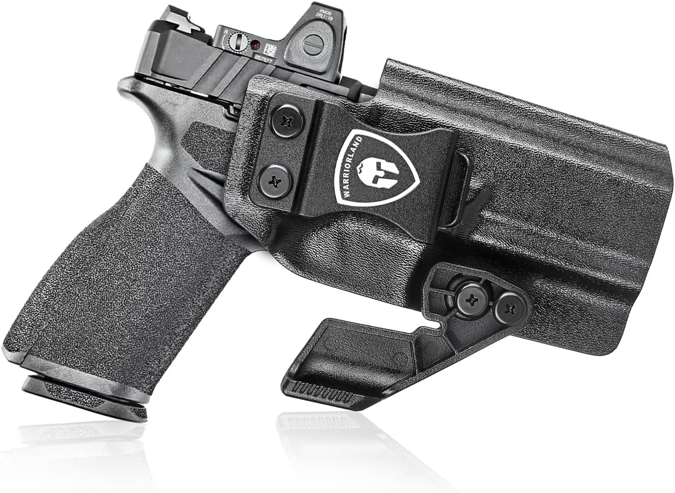 WARRIORLAND IWB Kydex Holster w/Claw & Optics Cut Compatible with Springfield Armory Echelon Pistol, Inside Waistband Concealed Carry Holster, Adj. Retention & Cant, Right Hand - WARRIORLAND