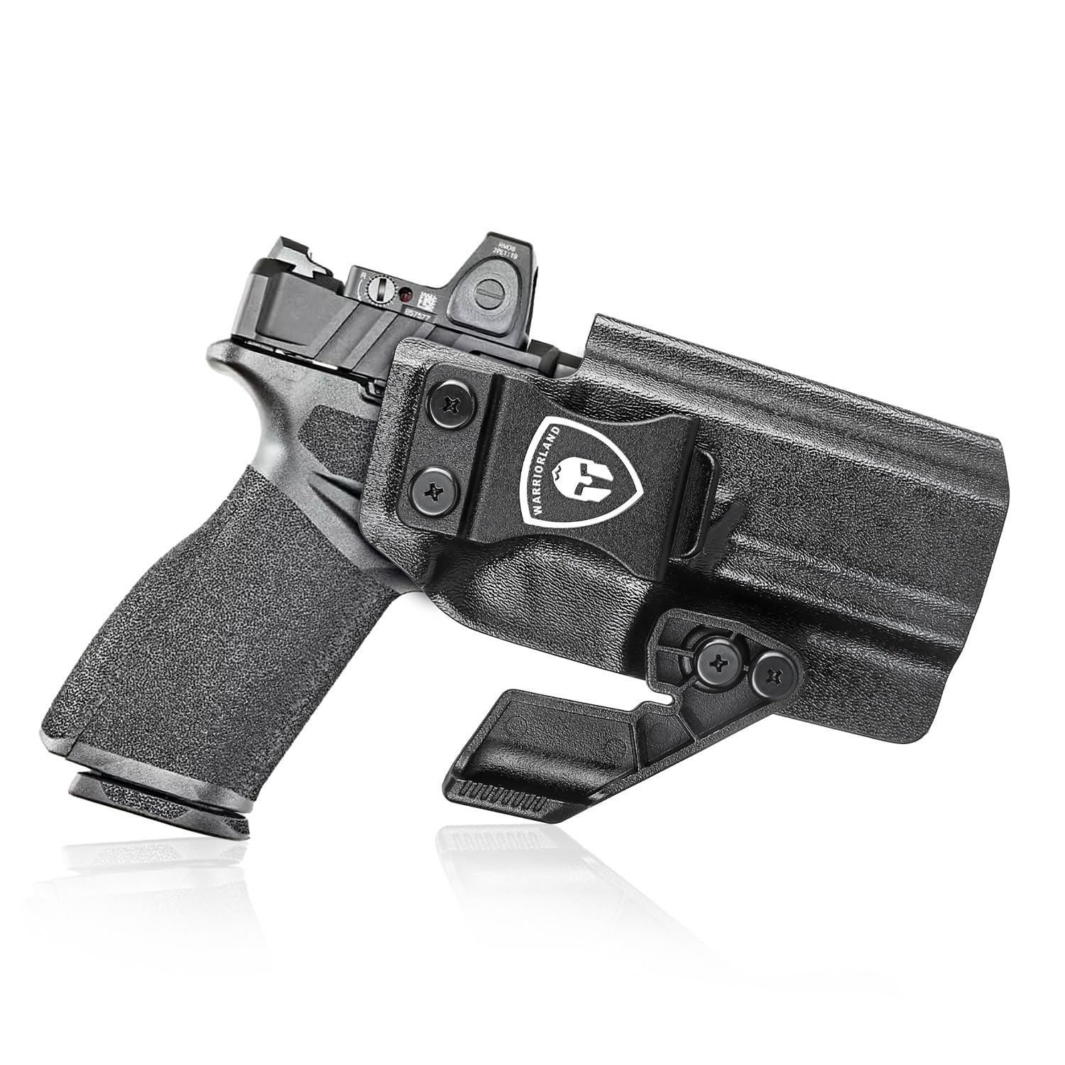 WARRIORLAND IWB Kydex Holster w/Claw & Optics Cut Compatible with Springfield Armory Echelon Pistol, Inside Waistband Concealed Carry Holster, Adj. Retention & Cant, Right Hand - WARRIORLAND
