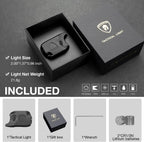 WARRIORLAND Mini Gun Light Compatible with Glock 42 / G43 / G43X (Not Fit G43X MOS) / G48(Not Fit G48 MOS), 150 Lumens G42/43/43X/48 Handgun Light, LED Tactical Light G42/43/48 SL-1 - WARRIORLAND