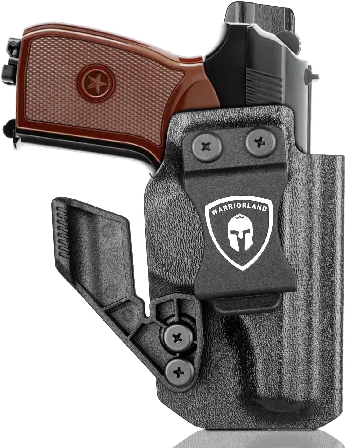 WARRIORLAND IWB Kydex Holster w/Claw & Optics Cut Compatible with Makarov MP Pistol, Inside Waistband Concealed Carry Holster, Adj. Retention & Cant, Right Hand - WARRIORLAND