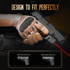 WARRIORLAND Red Laser Sight Fit Smith & Wesson M&P 9mm Shield EZ & M&P 380 Shield EZ, First Red Beam Sight with Power Indicator, S&W M&P Shield 9mm EZ Laser with Ambidextrous On/Off Switch, WLS-159 - WARRIORLAND