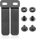 WARRIORLAND IWB & OWB Gun Holster Belt Clip, 1.5/1.75 Inch Adjustable, with Metal Washers, Screws, Slotted Binding Posts – Fits Holsters & Knife Sheaths 1 Pack - WARRIORLAND