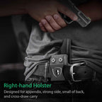 WARRIORLAND IWB Kydex Holster, Fit Ruger Security 380 | Adj. Cant & Retention | w/Optic Cut & Claw Options