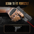 WARRIORLAND Red Laser Sight Tailored Fit P365X Macro Beam Sight, Trigger Guard Laser with Ambidextrous On/Off Switch & Power Indicator, WLS-109 - WARRIORLAND