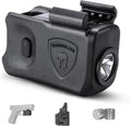 Kydex Holster (Only) Tailored Made for Mini Pistol Light SL-1: Glock 17/19/21/22 Gen 3 4 5 & G23/32 Gen 4 Pistol - WARRIORLAND