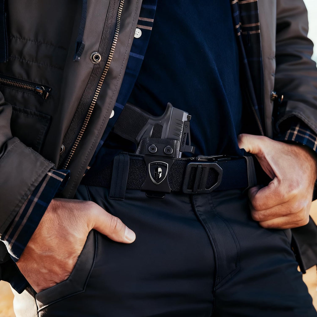 WARRIORLAND IWB Kydex Holster for Hellcat Pro OSP with TLR-7 X Sub or TLR-7 HL-X Sub, Light-Bearing Design, Optics Cut, Adjustable Cant & Posi-Click Retention, Right Hand Draw - WARRIORLAND