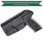 Ruger Security 9mm Compact Holster KYDEX IWB Right/ Left Handed | WARRIORLAND