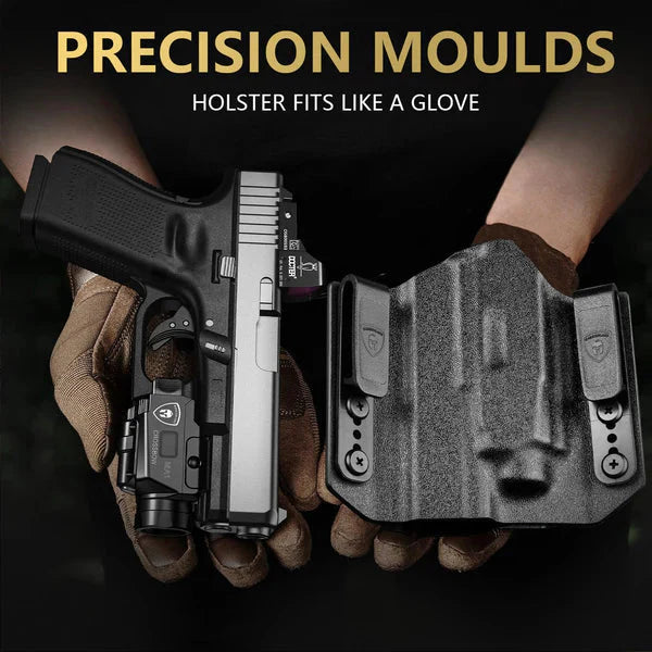 OWB Holster（Only） Fit for MA1 Laser Light && Glock 17/19 Gen 3-5 & 22/23/ 31/32 Gen 3-4 & Glock 19X/ 44/45 - WARRIORLAND