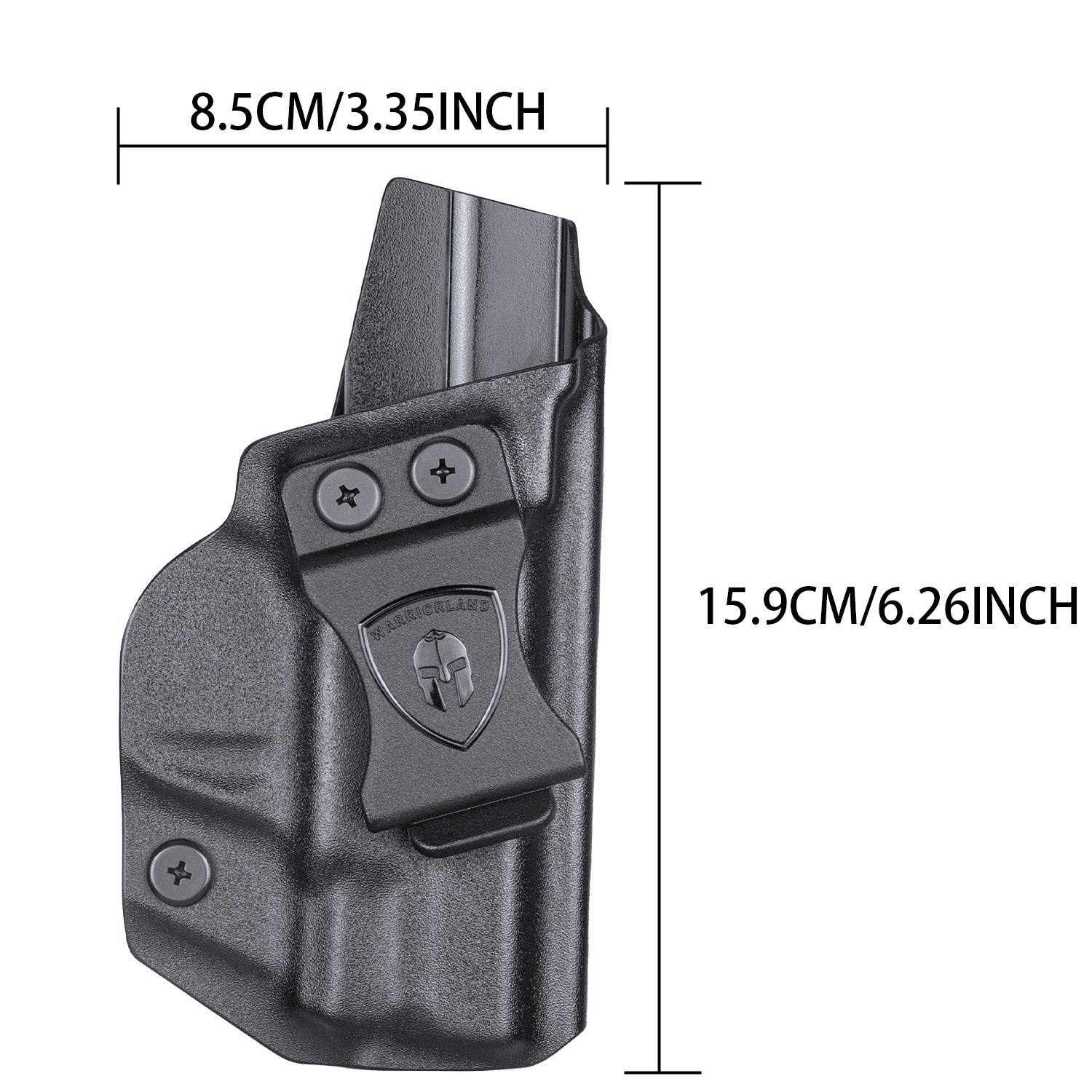 IWB Holster Fit M&P Shield 9mm &Smith & Wesson .40 3.1’’ M&P Shield M2.0 Compact Warriorland - WARRIORLAND