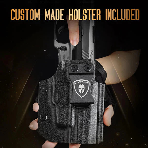 WARRIORLAND Holster (Only), Fit for P320 Compact & M18 & Full-Size & M17 & WLS-112G - Right-Hand IWB Concealed Carry Kydex Holster - WARRIORLAND