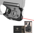 WARRIORLAND Pistol Light Laser & Holster Fit for Sig P365/ P365X/ P365XL, Compact 150-Lumen Trigger Mounted Tactical Weapon Light with Red Laser White LED Flashlight & IWB Holster, Power Indicator - WARRIORLAND