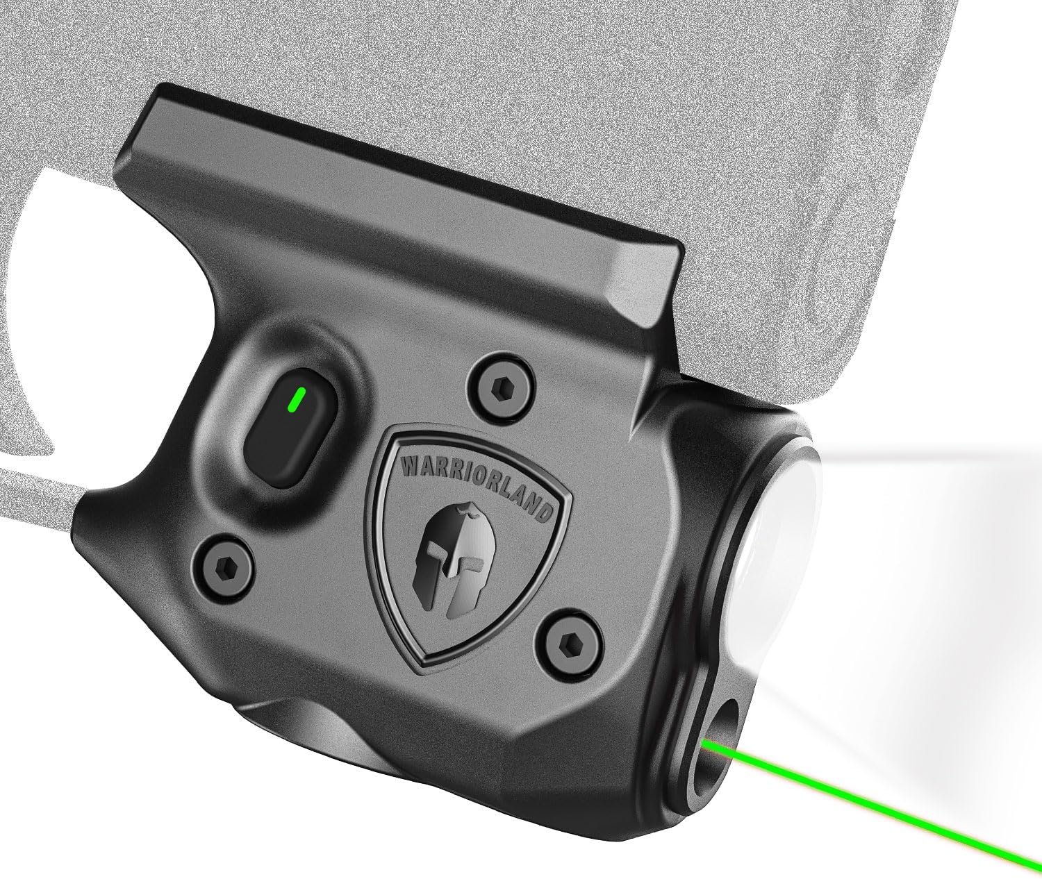 WARRIORLAND Pistol Light Laser Combo Fits Sig Sauer P365/ P365X/ P365XL, Compact 150-Lumen Trigger Mounted Tactical Weapon Light with Green Laser & White LED Flashlight, with Power Indicator, SLL-103G - WARRIORLAND