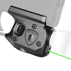 WARRIORLAND Pistol Light Laser Combo Fits Sig Sauer P365/ P365X/ P365XL, Compact 150-Lumen Trigger Mounted Tactical Weapon Light with Green Laser & White LED Flashlight, with Power Indicator, SLL-103G - WARRIORLAND