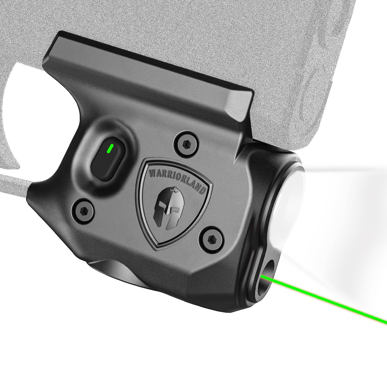 WARRIORLAND Pistol Light Laser Combo Fits Sig Sauer P365/ P365X/ P365XL, Compact 150-Lumen Trigger Mounted Tactical Weapon Light with Green Laser & White LED Flashlight, with Power Indicator, SLL-103G - WARRIORLAND
