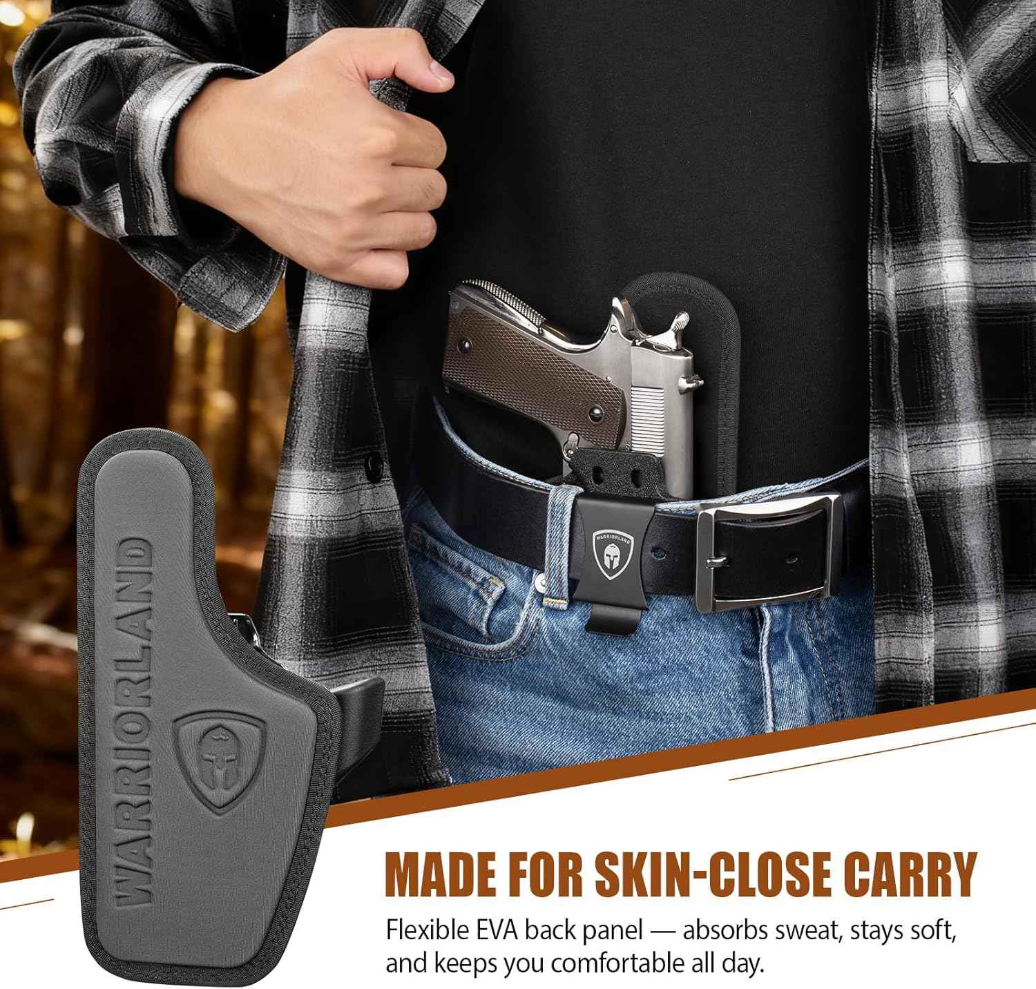 WARRIORLAND IWB Hybrid Holster for 5