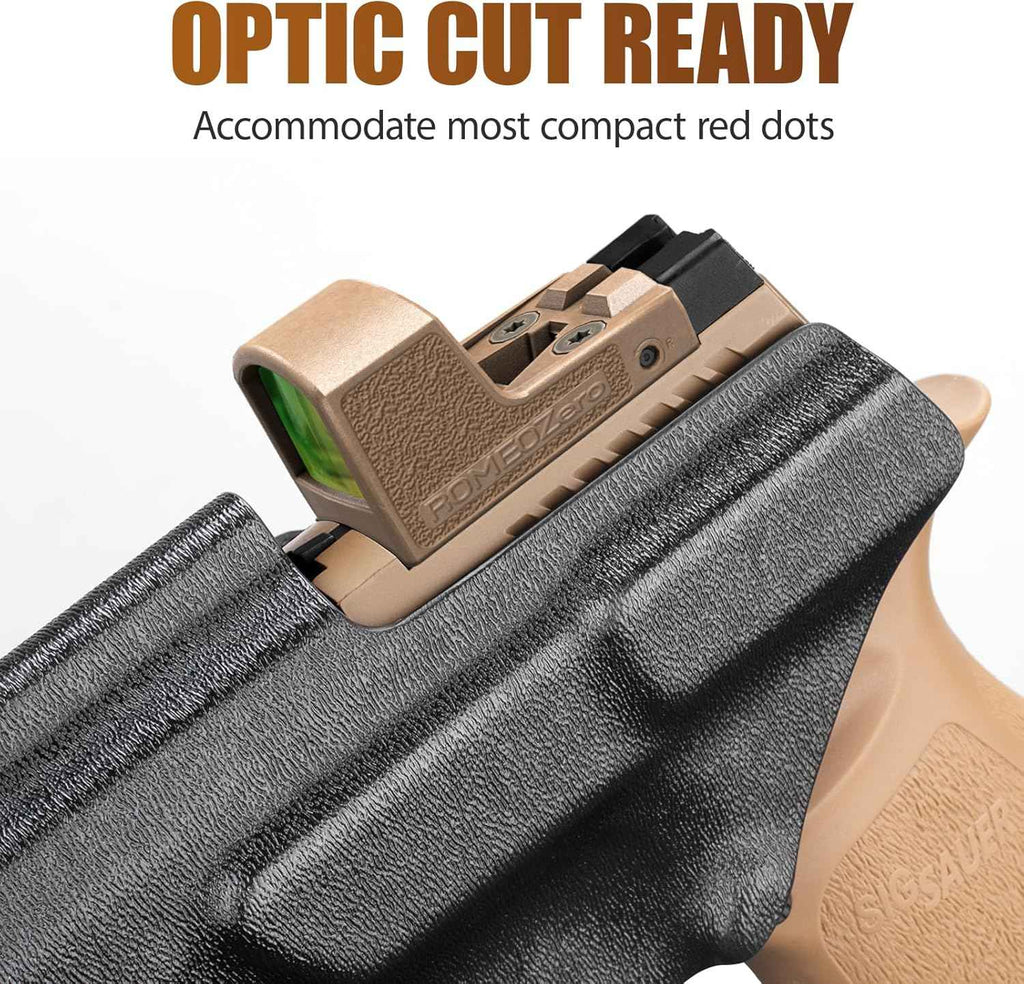 Sig P320 + TLR-7/X/HL-X/7A Light-Bearing IWB Kydex Holster – WARRIORLAND Optic-Cut Right-Hand, Adj. Cant & Posi-Click Retention