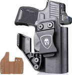 Sig Sauer P365 P365 XL P365 SAS P365X P365.380 ACP P365 ROSE.380 ACP Hybrid Kydex Leather Inside IWB Holster with Optics Cut & Claw, Right Hand | Warriorland