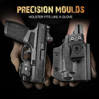 Right-Hand IWB Holster (Only) Fit for Hellcat Pro && MA1 Laser Light - WARRIORLAND