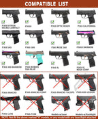 Sig P365 / P365X / P365 XL IWB Hybrid Holster - WARRIORLAND Optic-Ready Concealed Carry, Adj. Height/Cant/Retention, Ultimate Comfort, Right Hand - WARRIORLAND