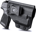 WARRIORLAND IWB Kydex Holster Compatible with Sig Sauer P365/P365X/P365 SAS/P365XL w/TLR-6/6 HL / 6 HL G, Inside Waistband Concealed Carry, Adj. Cant & Retention, Optic Cut,Right Hand - WARRIORLAND