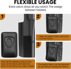 IWB & Appendix Holster Wedge Kit (2-Pack) - WARRIORLAND Universal Foam Pads for Comfort & Concealment, Multiple Heights - WARRIORLAND