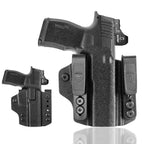 WARRIORLAND Sig Sauer P365 P365 XL P365 SAS P365X P365.380 ACP P365 ROSE.380 ACP IWB & OWB Convertible Holster Optics Cut: Sig Sauer P365 / P365 X & P365 XL, IWB OWB Combo Holster P365, 1.75 Belt Clip, Adjustable Ride Height, Right Hand - WARRIORLAND