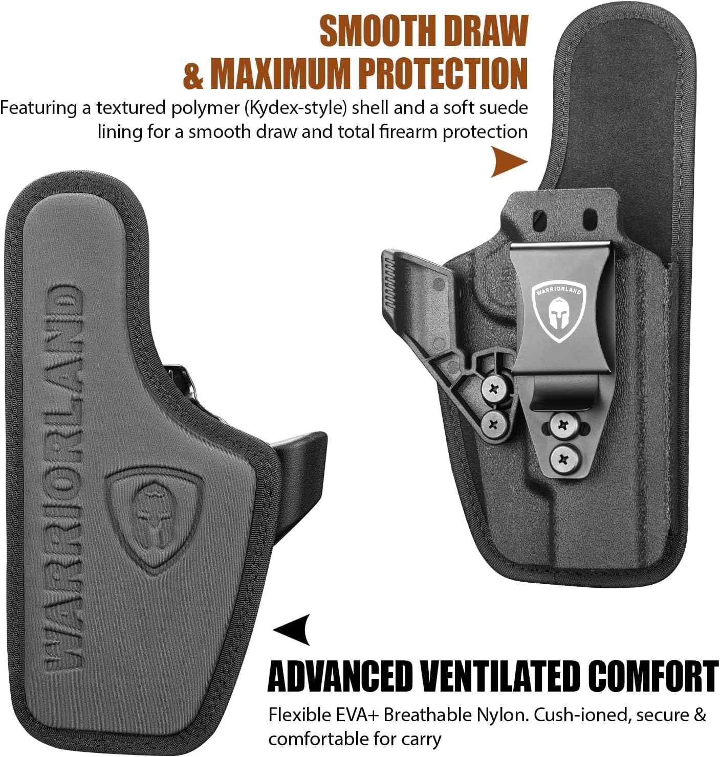 WARRIORLAND IWB Hybrid Holster for 5