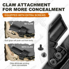 WARRIORLAND IWB Kydex Holster w/Claw & Optics Cut Compatible with Springfield Armory Echelon Pistol, Inside Waistband Concealed Carry Holster, Adj. Retention & Cant, Right Hand - WARRIORLAND