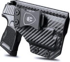 WARRIORLAND IWB Kydex Holster Compatible with Sig Sauer P365/P365X/P365 SAS/P365XL w/TLR-6/6 HL / 6 HL G, Inside Waistband Concealed Carry, Adj. Cant & Retention, Optic Cut,Right Hand - WARRIORLAND