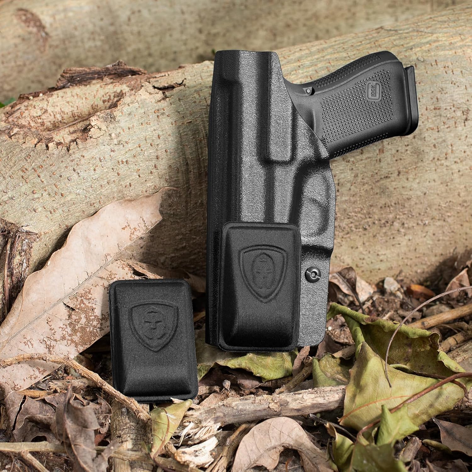 IWB & Appendix Holster Wedge Kit (2-Pack) - WARRIORLAND Universal Foam Pads for Comfort & Concealment, Multiple Heights - WARRIORLAND