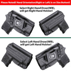 Kydex IWB Holster for Smith & Wesson S&W M&P Bodyguard 380 Integrated Laser Concealed Carry Right/ Left Handed | WARRIORLAND