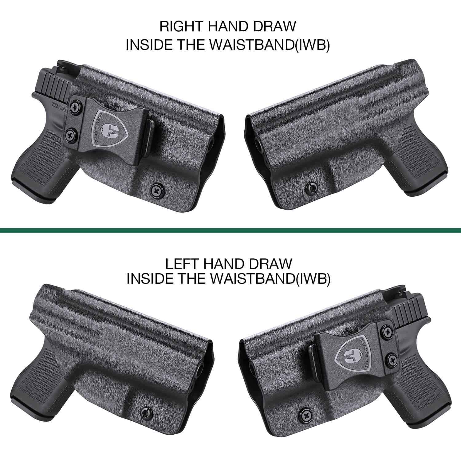 Glock 42 Kydex IWB Holster Right/ Left Handed | WARRIORLAND