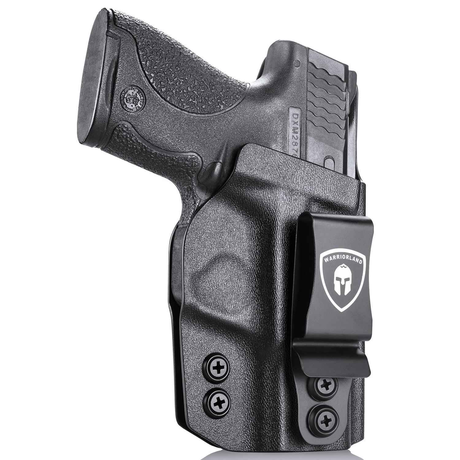Kydex IWB Holster Smith & Wesson M&P Shield /Plus/ M2.0  9mm/.40 Pistol Adjustable Ride Height Metal Belt Clip | WARRIORLAND