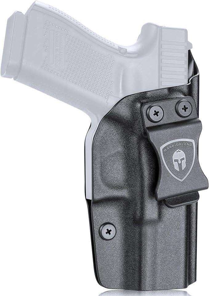 IWB Kydex Holster Custom Fit: Glock 17/19/34 Gen3-5、Glock 22/23/31/32 Gen 3-4、Glock 19/44/45，Adj. Cant & Retention, Right Hand|WARRIORLAND - WARRIORLAND