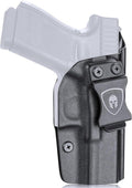 IWB Kydex Holster Custom Fit: Glock 17/19/34 Gen3-5、Glock 22/23/31/32 Gen 3-4、Glock 19/44/45，Adj. Cant & Retention, Right Hand|WARRIORLAND - WARRIORLAND