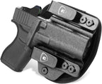WARRIORLAND Hybrid Kydex & Nylon Holster, Fit P365 P365 XL P365 SAS P365X P365.380 ACP, Optics Cut & Open Muzzle, Concealed Carry Right Hand - WARRIORLAND