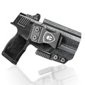 Sig P365XL IWB Kydex Holster with Claw Attachment and Optic Cut: Sig Sauer P365XL only, Inside Waistband Appendix Carry P365XL Holster, Adj. Cant & Retention, Right Hand| WARRIORLAND - WARRIORLAND