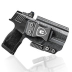 Sig P365XL IWB Kydex Holster with Claw Attachment and Optic Cut: Sig Sauer P365XL only, Inside Waistband Appendix Carry P365XL Holster, Adj. Cant & Retention, Right Hand| WARRIORLAND - WARRIORLAND